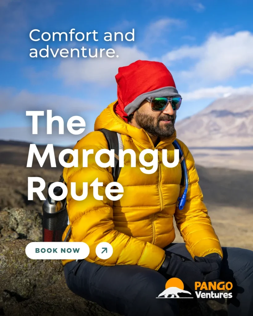 the marangu route trekking usa africa